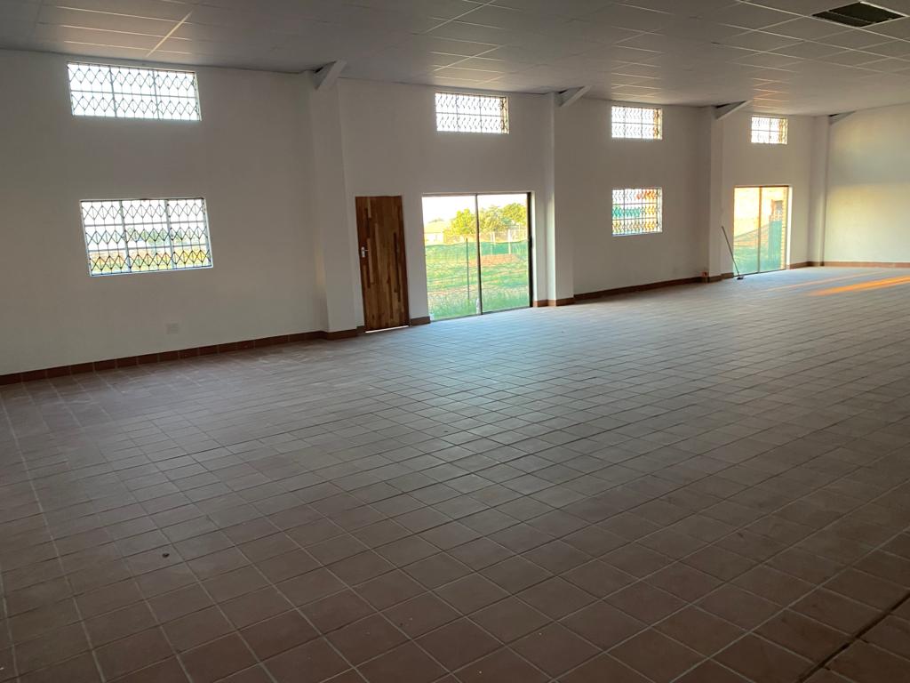 Newly constructed dining hall