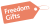 Freedom Gifts logo