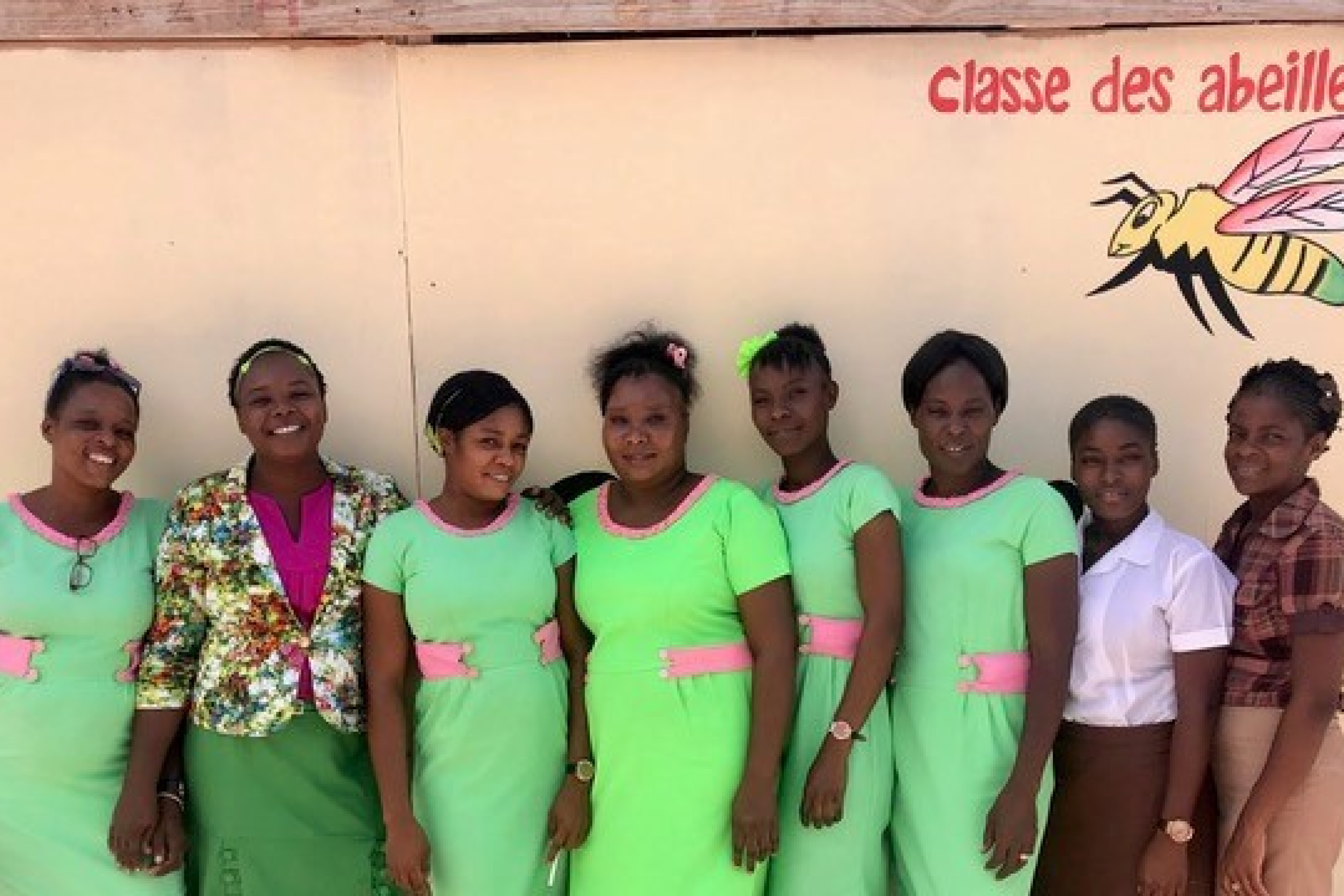 PiFo Haiti, group of teachers