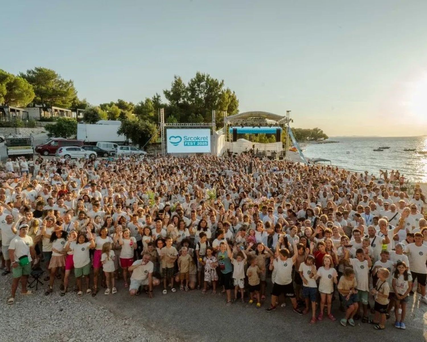 New puppet theatre with a group of children