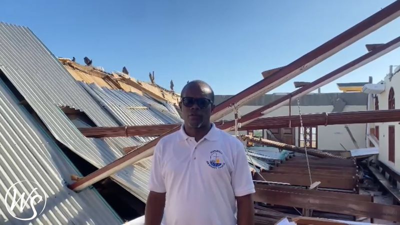 Pastor Ronald Webster at Hopewell Missionary Church, Jamaica